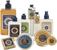 LOccitane skin care products