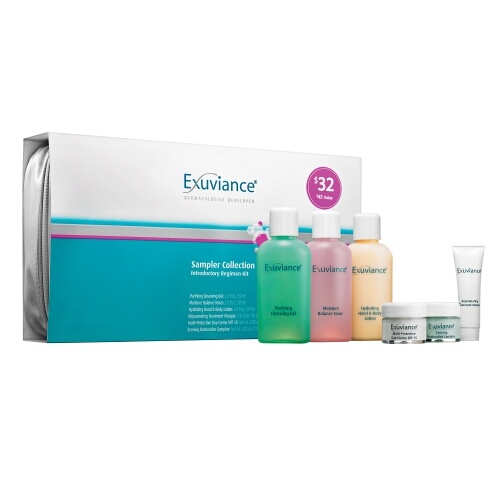 Exuviance Sampler Collection introductory Regimen Kit