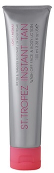 St. Tropez Instant Tan Wash Off Face & Body Lotion - Light / Medium