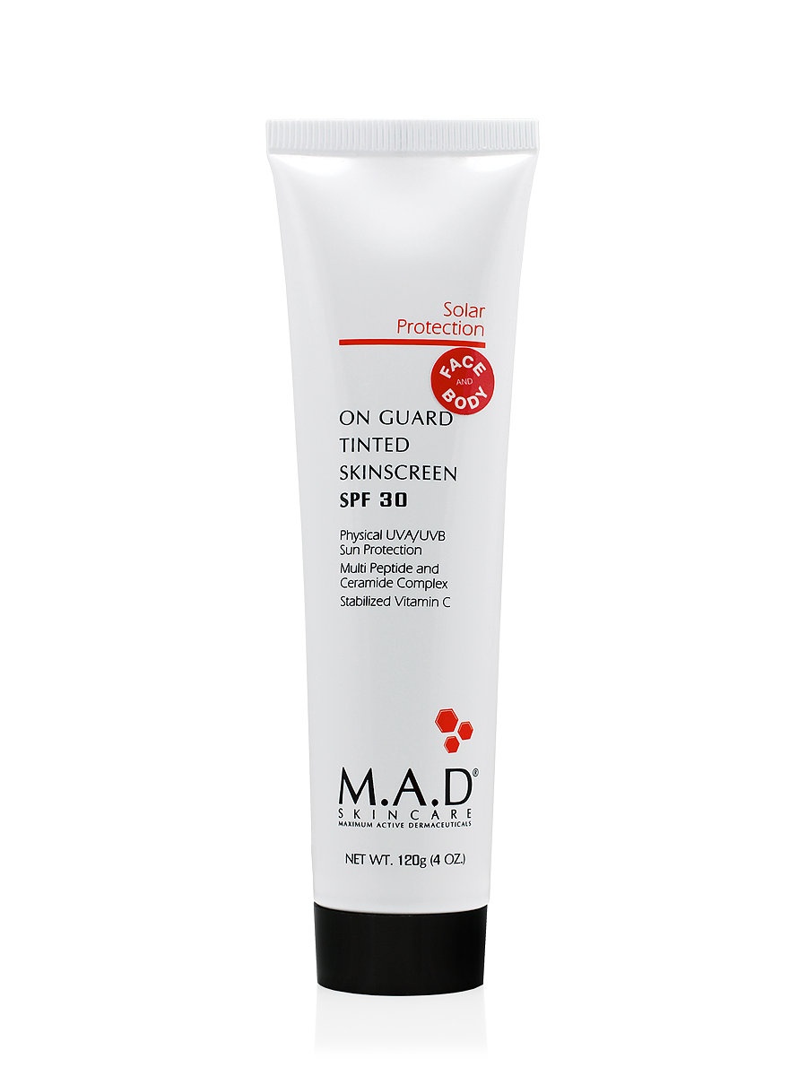 M.A.D Skincare On Guard Tinted Skinscreen SPF 30  UVA/UVB