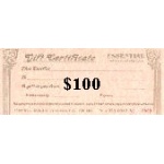 Gift Certificate