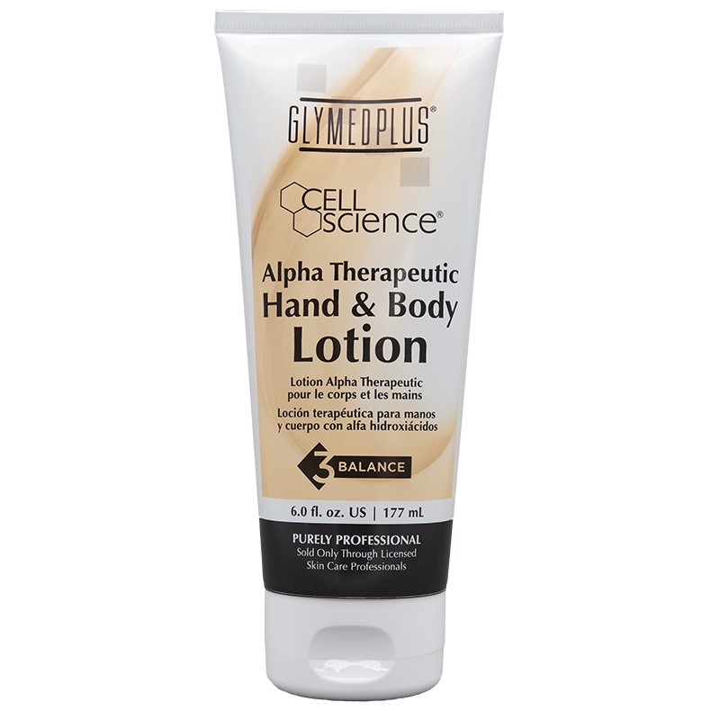GlyMed Plus Alpha Therapeutic Hand and Body Lotion