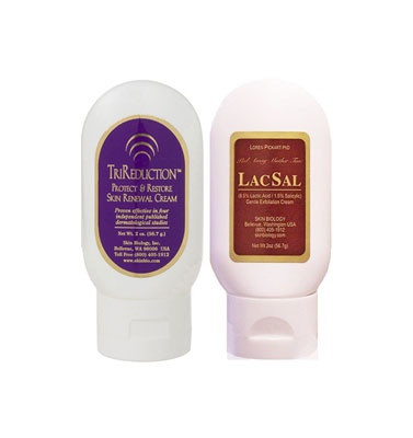 Skin Biology TriReduction & Lac Sal Cream Combo - Small