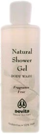 DeVita Natural Shower Gel - Fragrance Free