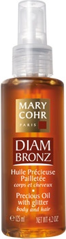 Mary Cohr Diam Bronz Precious Oil with Glitter Body and Hair