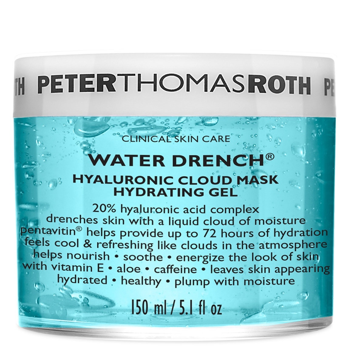 Peter Thomas Roth Water Drench Hyaluronic Cloud Mask Hydrating Gel