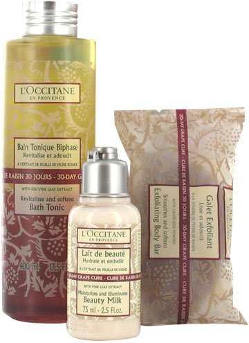 L'Occitane Grape Bath & Body Box